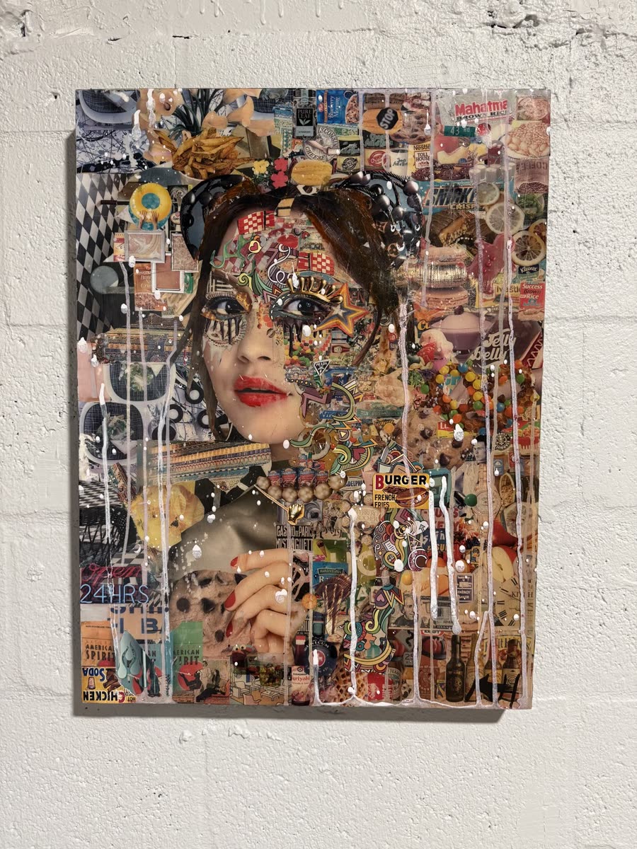Katy Hirschfeld — Mixed-media collage