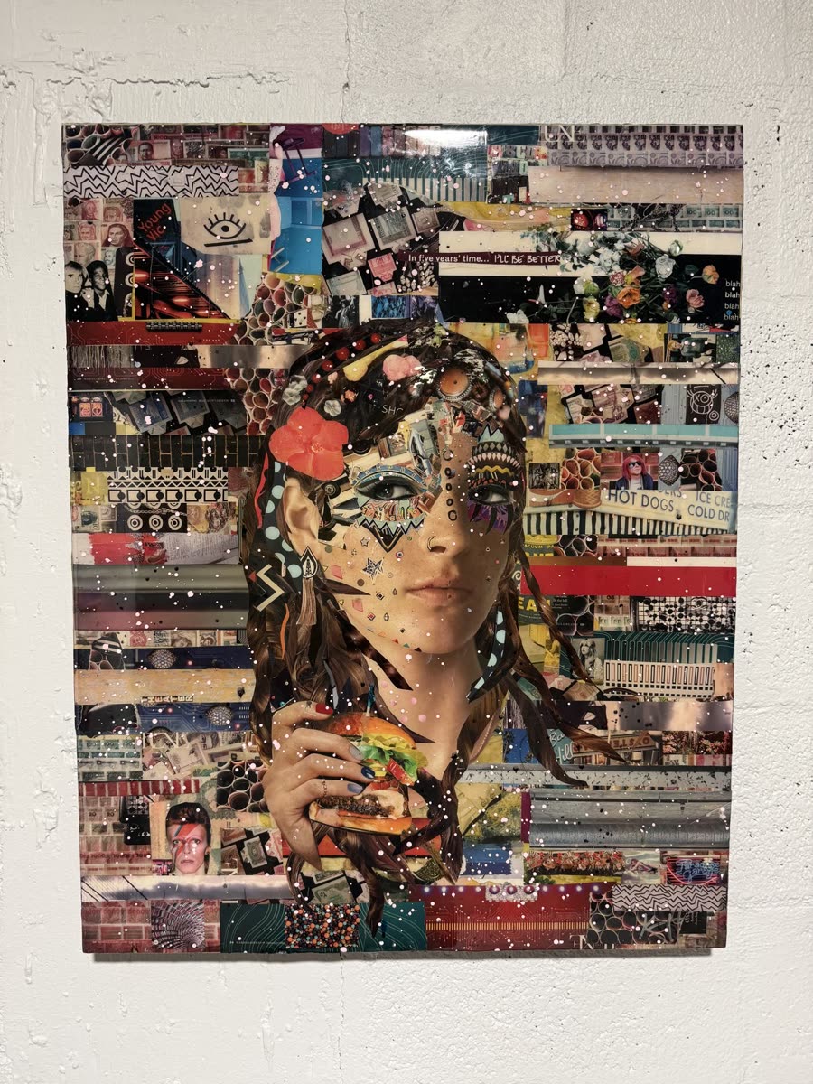 Katy Hirschfeld — Mixed-media collage