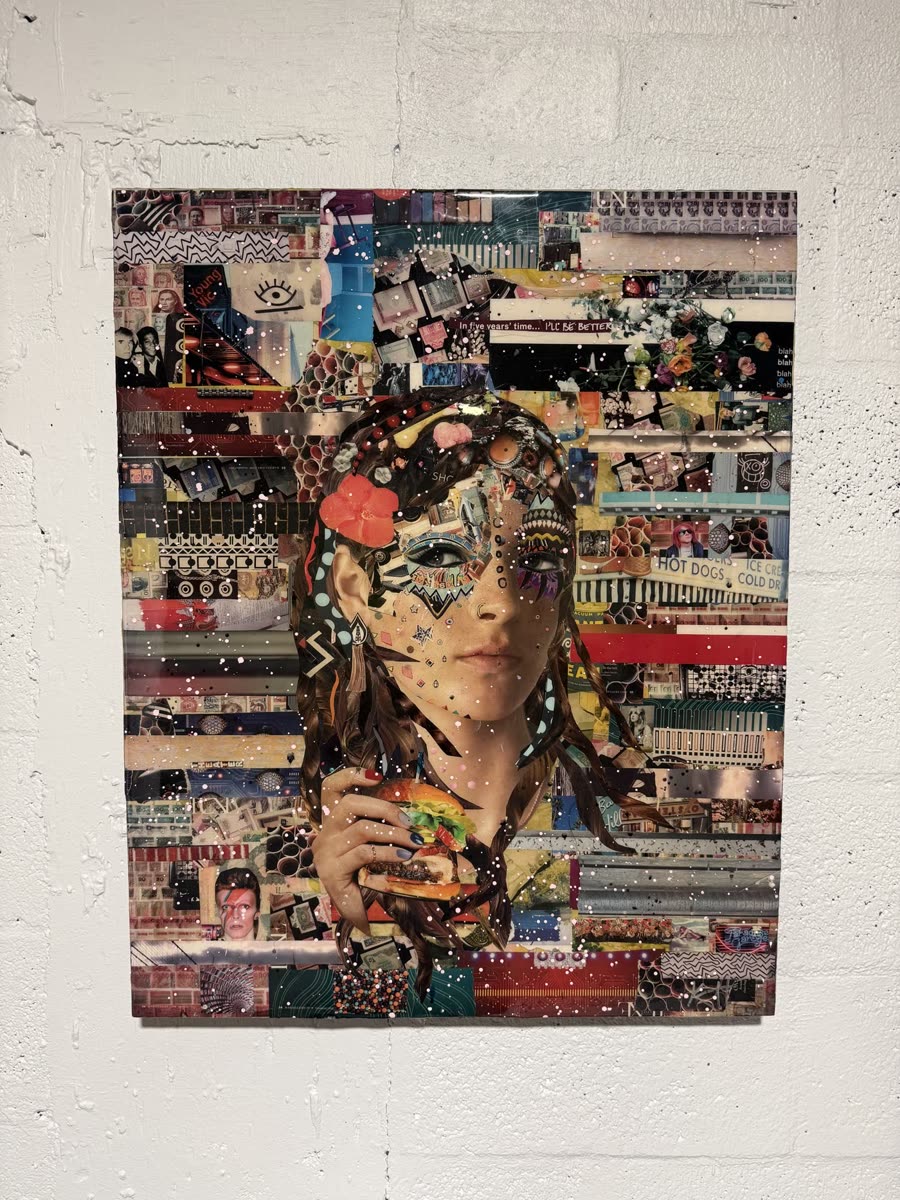 Katy Hirschfeld — Mixed-media collage