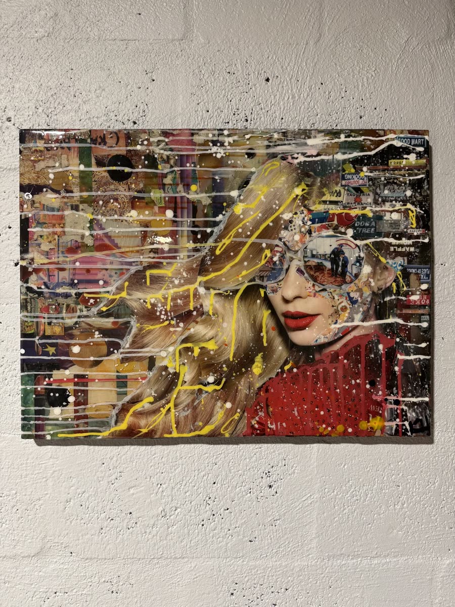 Katy Hirschfeld — Mixed-media collage