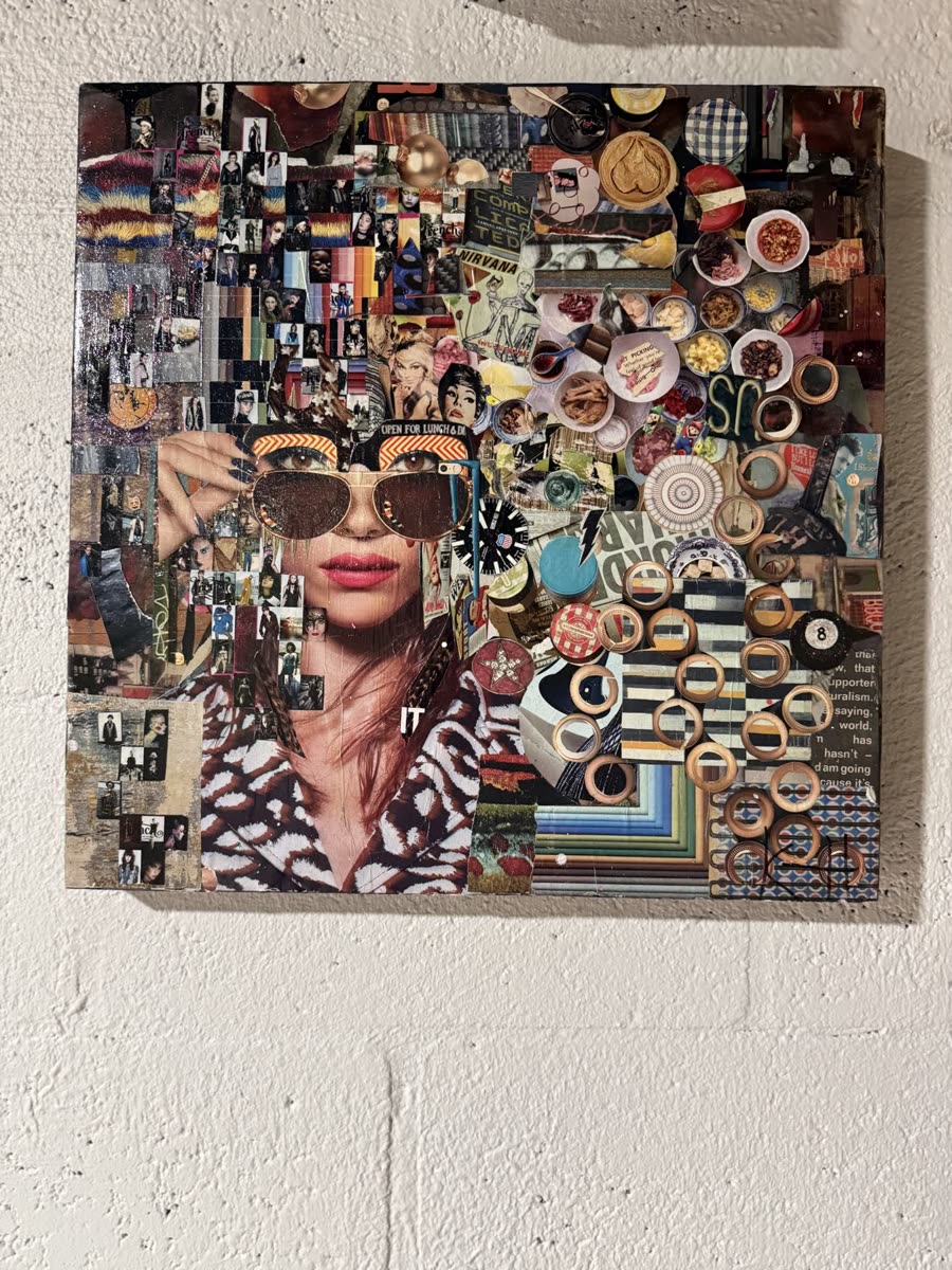 Katy Hirschfeld — Mixed-media collage