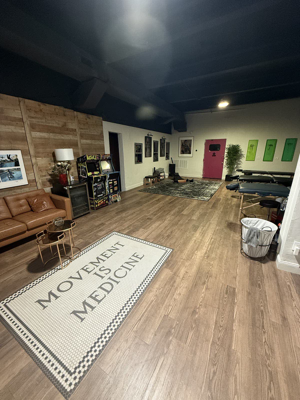 The floor